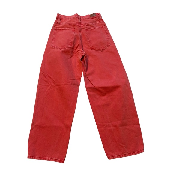 BDG Urban Outfitters Extreme Baggy Jeans in Red, Sz 27 - Picture 6 of 16